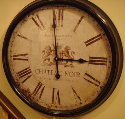 Chateau Noir Clock.