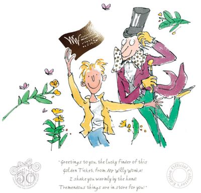 Roald Dahl Print