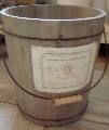 Wooden Pail.