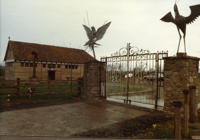 Zinc dipped bird for