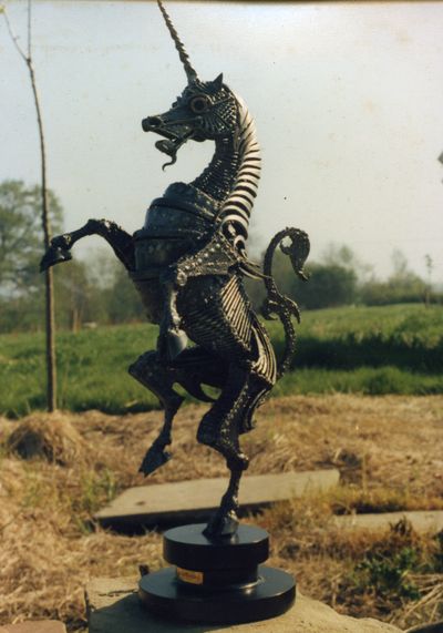 Welded Steel Unicorn