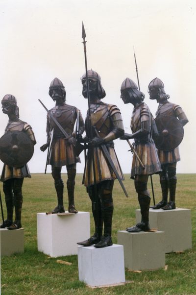 Five Free Standing V