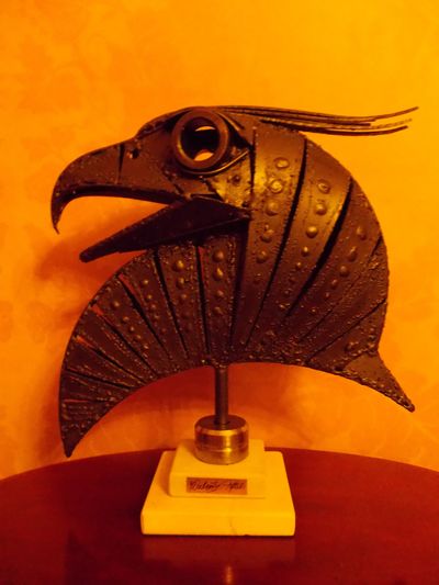 Steel Eagle Head