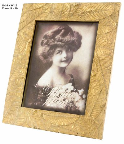 Gold Leaf Frame (8x1